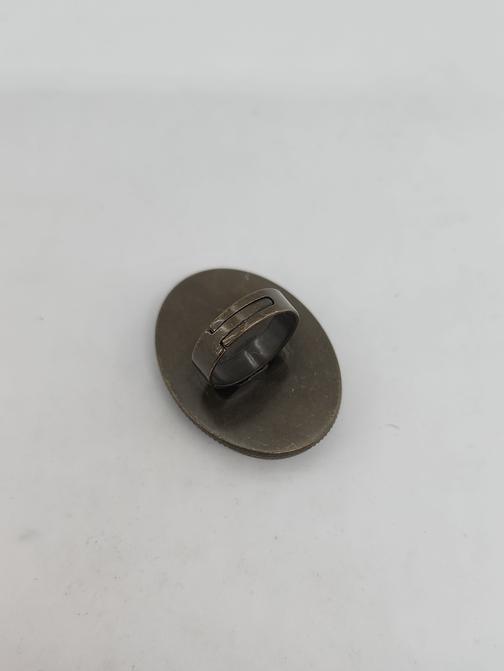 GASOLINE GLAMOUR COCKTAIL RING MATTE BLACK - Picture 3 of 8
